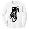 1-DAY NO MINIMUM Youth Long Sleeve Crewneck T-Shirt Thumbnail