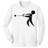 1-DAY NO MINIMUM Youth Long Sleeve Crewneck T-Shirt Thumbnail