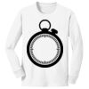 1-DAY NO MINIMUM Youth Long Sleeve Crewneck T-Shirt Thumbnail