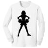 1-DAY NO MINIMUM Youth Long Sleeve Crewneck T-Shirt Thumbnail