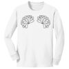 1-DAY NO MINIMUM Youth Long Sleeve Crewneck T-Shirt Thumbnail