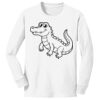 1-DAY NO MINIMUM Youth Long Sleeve Crewneck T-Shirt Thumbnail