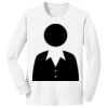 1-DAY NO MINIMUM Youth Long Sleeve Crewneck T-Shirt Thumbnail