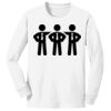 1-DAY NO MINIMUM Youth Long Sleeve Crewneck T-Shirt Thumbnail