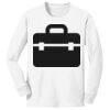 1-DAY NO MINIMUM Youth Long Sleeve Crewneck T-Shirt Thumbnail