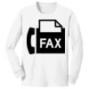 1-DAY NO MINIMUM Youth Long Sleeve Crewneck T-Shirt Thumbnail