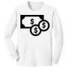1-DAY NO MINIMUM Youth Long Sleeve Crewneck T-Shirt Thumbnail