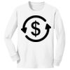 1-DAY NO MINIMUM Youth Long Sleeve Crewneck T-Shirt Thumbnail