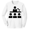 1-DAY NO MINIMUM Youth Long Sleeve Crewneck T-Shirt Thumbnail