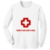 1-DAY NO MINIMUM Youth Long Sleeve Crewneck T-Shirt Thumbnail