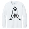 1-DAY NO MINIMUM Youth Long Sleeve Crewneck T-Shirt Thumbnail