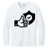 1-DAY NO MINIMUM Youth Long Sleeve Crewneck T-Shirt Thumbnail