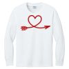 1-DAY NO MINIMUM Youth Long Sleeve Crewneck T-Shirt Thumbnail