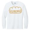 1-DAY NO MINIMUM Youth Long Sleeve Crewneck T-Shirt Thumbnail
