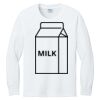 1-DAY NO MINIMUM Youth Long Sleeve Crewneck T-Shirt Thumbnail
