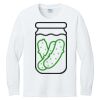 1-DAY NO MINIMUM Youth Long Sleeve Crewneck T-Shirt Thumbnail