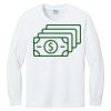 1-DAY NO MINIMUM Youth Long Sleeve Crewneck T-Shirt Thumbnail