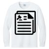 1-DAY NO MINIMUM Youth Long Sleeve Crewneck T-Shirt Thumbnail