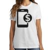 1-DAY RUSH NO MINIMUM Ladies Crew Neck Short Sleeve T-Shirt Thumbnail
