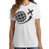 1-DAY RUSH NO MINIMUM Ladies Crew Neck Short Sleeve T-Shirt Thumbnail
