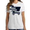 1-DAY RUSH NO MINIMUM Ladies Crew Neck Short Sleeve T-Shirt Thumbnail