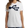 1-DAY RUSH NO MINIMUM Ladies Crew Neck Short Sleeve T-Shirt Thumbnail