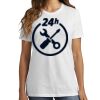 1-DAY RUSH NO MINIMUM Ladies Crew Neck Short Sleeve T-Shirt Thumbnail