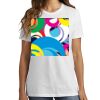 1-DAY RUSH NO MINIMUM Ladies Crew Neck Short Sleeve T-Shirt Thumbnail
