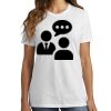 1-DAY RUSH NO MINIMUM Ladies Crew Neck Short Sleeve T-Shirt Thumbnail