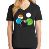 Ladies Core Cotton V-Neck Tee Thumbnail