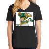 Ladies Core Cotton V-Neck Tee Thumbnail