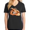 Ladies Core Cotton V-Neck Tee Thumbnail