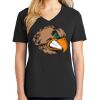 Ladies Core Cotton V-Neck Tee Thumbnail