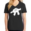 Ladies Core Cotton V-Neck Tee Thumbnail