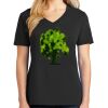 Ladies Core Cotton V-Neck Tee Thumbnail