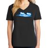 Ladies Core Cotton V-Neck Tee Thumbnail