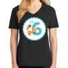 Ladies Core Cotton V-Neck Tee Thumbnail
