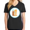Ladies Core Cotton V-Neck Tee Thumbnail