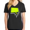 Ladies Core Cotton V-Neck Tee Thumbnail