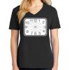 Ladies Core Cotton V-Neck Tee Thumbnail