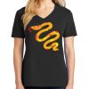 Ladies Core Cotton V-Neck Tee Thumbnail