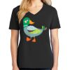 Ladies Core Cotton V-Neck Tee Thumbnail