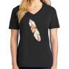 Ladies Core Cotton V-Neck Tee Thumbnail