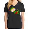 Ladies Core Cotton V-Neck Tee Thumbnail