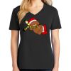 Ladies Core Cotton V-Neck Tee Thumbnail