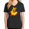 Ladies Core Cotton V-Neck Tee Thumbnail