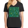 Ladies Core Cotton V-Neck Tee Thumbnail