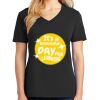 Ladies Core Cotton V-Neck Tee Thumbnail