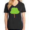 Ladies Core Cotton V-Neck Tee Thumbnail