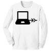 1-Hr RUSH NO MINIMUM Youth Long Sleeve T-Shirt Thumbnail